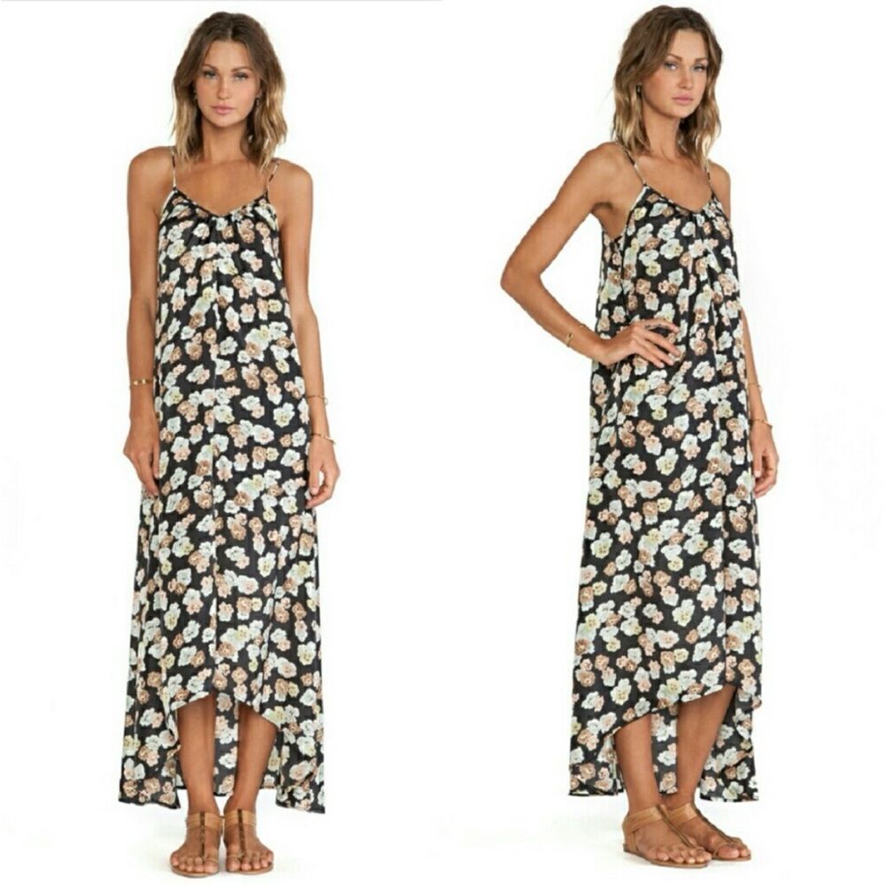 Pink Stitch Resort Maxi Dress in Eden Size 4 Néw No Tags